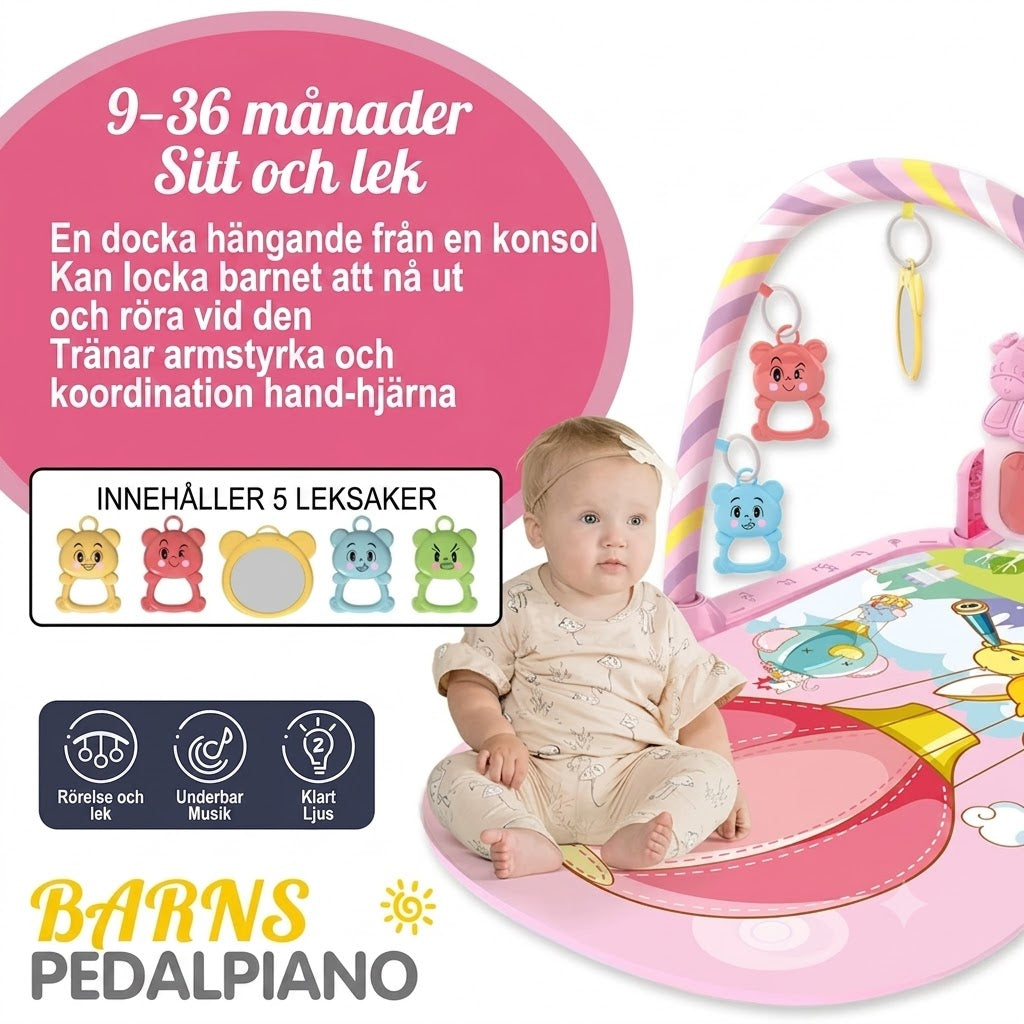 Babygym med Musik & Piano
