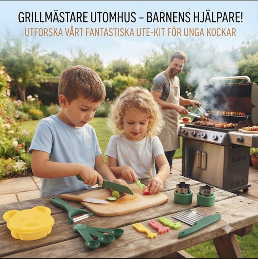 Kockset för Barn – Säkra Knivar och Bakredskap